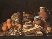 Still Life with Oranges and Walnuts ag, MELeNDEZ, Luis